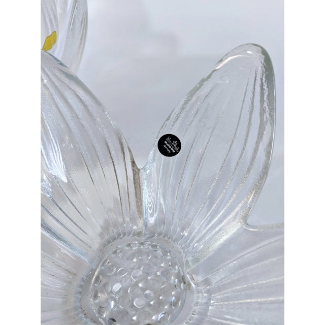 Rosenthal Studio Line Bleikristall German Glass Flower Petal Bowls - Set of 10 For Sale - Image 11 of 13