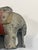 Charming and whimsical vintage cast iron elephant bank. Chippy paint. In really good condition for its age. Known as a...