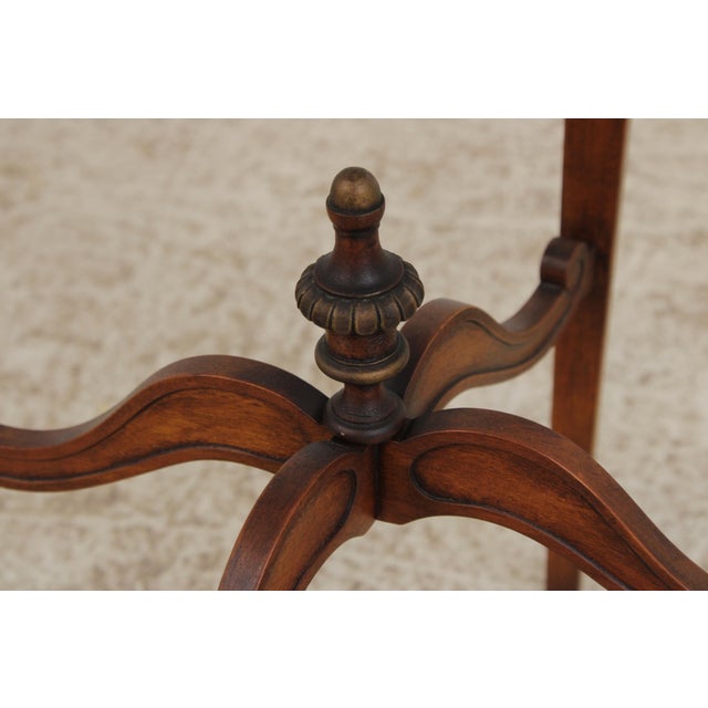 John Widdicomb Vintage Neoclassical Occasional Table For Sale - Image 11 of 16