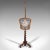 English 1820s Antique Regency English Needlepoint Pole Screen For Sale - Image 3 of 13