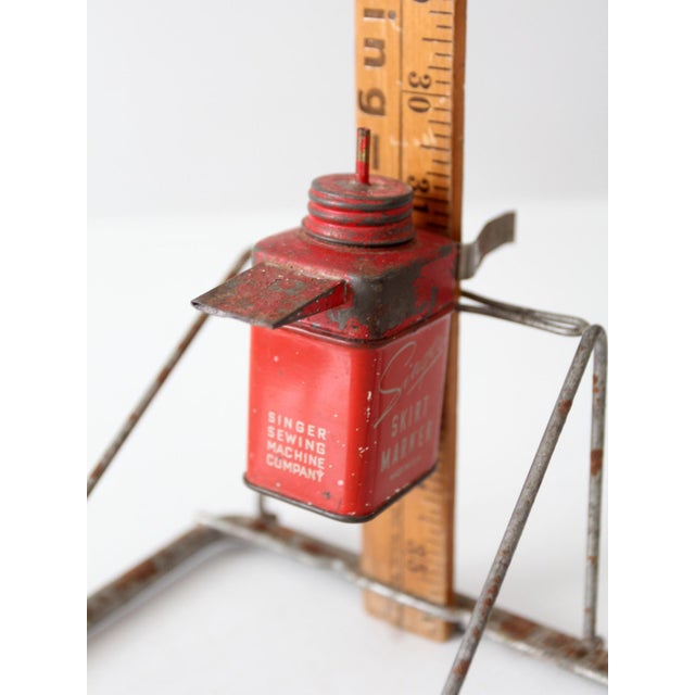 Mid-Century Singer Skirt Marker Hem Gauge For Sale - Image 11 of 13