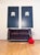Glass Vintage Murano Glass Tube Wall Sconces with 5 White Alabaster Glass Tube, 1990, Set of 2 For Sale - Image 7 of 18