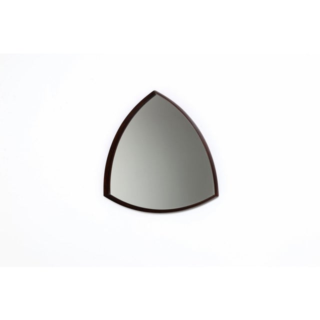 Vintage Danish Wall Mirror in Rosewood by Thomas Poss Eferfolger, 1960 For Sale - Image 4 of 13