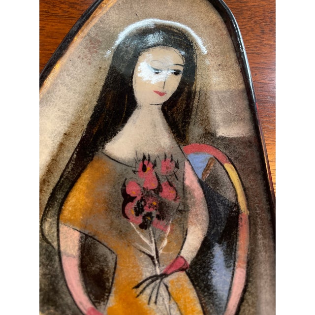 Mid-Century Modern Polia Pillin Mid 20th Century Decorative Dish For Sale - Image 3 of 5