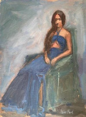 Portrait Oil Painting by Alice Ford