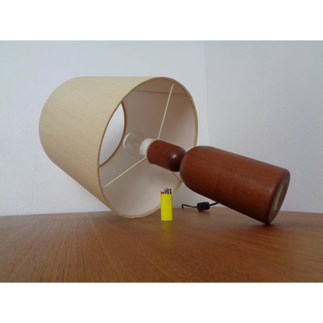 Teak Table Lamp from Domus, 1960s For Sale - Image 14 of 18