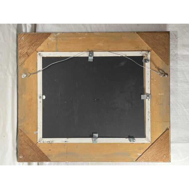 Cerulean Expressionist Watercolor Modernist Movement Still Life, Signed. For Sale - Image 8 of 10