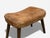 Madsen and Schubell, Ottoman, Beech, Suede, Sweden, 1940s For Sale In New York - Image 6 of 7