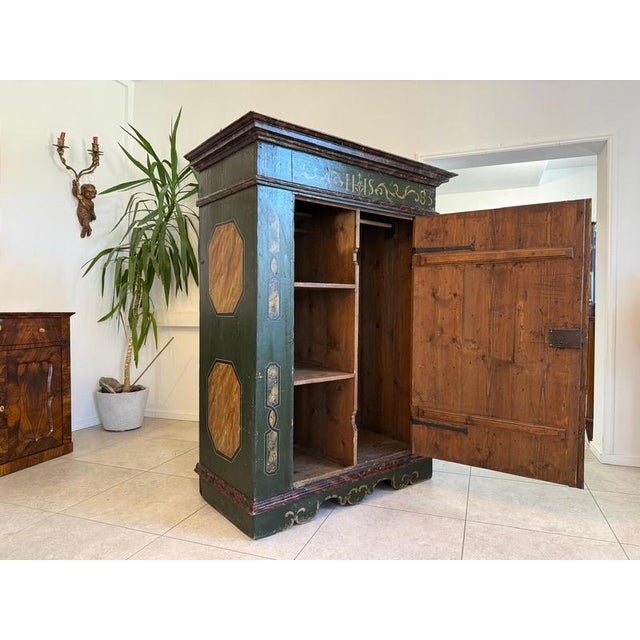 Baroque Farmhouse Cupboard in Pine For Sale - Image 6 of 18