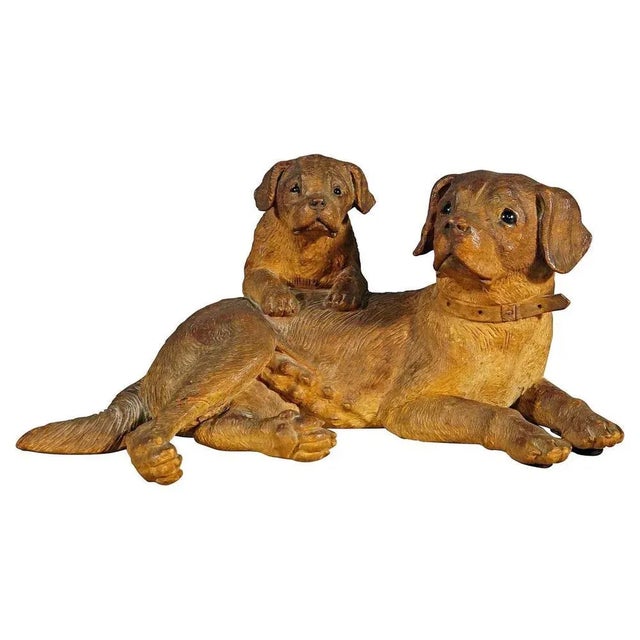 Antique Wooden Carved Statue from Brienz, 1900 For Sale - Image 13 of 13