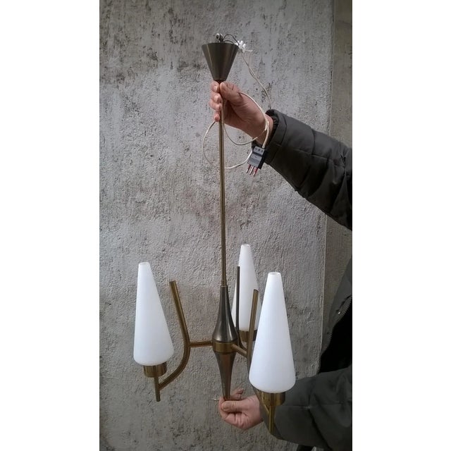 Gold Pendant by Angelo Lelii for Arredoluce, 1950s For Sale - Image 8 of 9