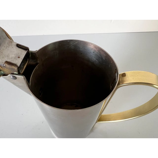 1930's Art Deco Stainless Steel and Brass Tapster Revere Rome Ny, Beer or Soda Can Opener For Sale In Miami - Image 6 of 13