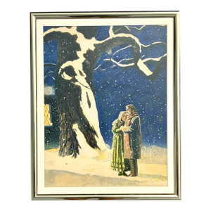 Vintage 1978 Metropoilitan Opera “La Boheme” Lithograph