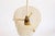 1970s Small Riffle Pendant Lamp in Glass and Brass attributed to Kalmar Franken KG, 1970s For Sale - Image 5 of 10
