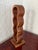 Late 20th Century Vintage Curved Bentwood Single Bottle Wine Rack For Sale - Image 5 of 9