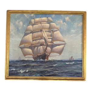 Early 20th Century Frank Vining Smith “China Clipper”