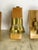 Mid-Century Wood and Brass Wall Lamps, 1960s, Set of 7 For Sale - Image 14 of 15