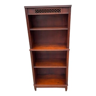 Antique Early 20th Century Mahogany Open Bookcase. Circa 1920-1930s For Sale