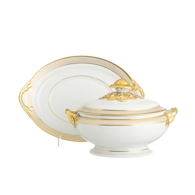Porcelain Terrine from Vista Alegre, Set of 2 For Sale - Image 6 of 6