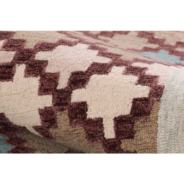 Textile Erin Gates by Momeni Abbot Blue & Taupe Swedish Geo Wool Rug 8' X 10' For Sale - Image 7 of 12