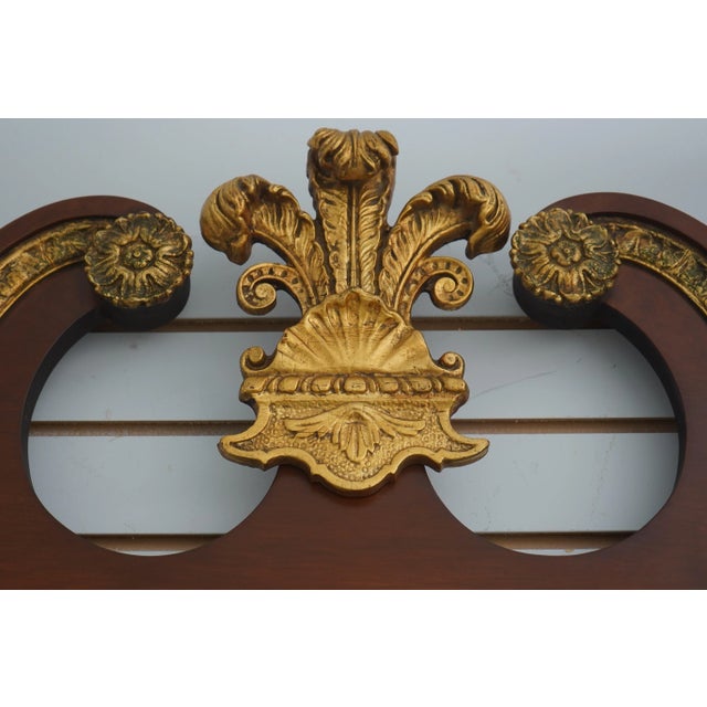 Friedman Brothers No.6379 Chippendale Mahogany Mirror For Sale - Image 10 of 12