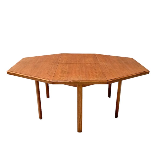 Mid-Century French Modern Pine Extendable Dining Table, 1970s For Sale - Image 13 of 13