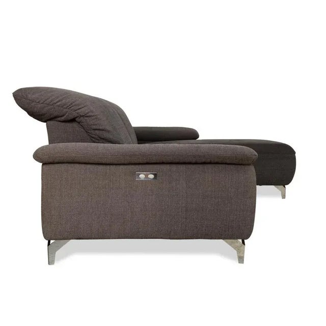 Grey Fabric Corner Sofa from Musterring For Sale - Image 14 of 17