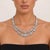 18k White Gold Necklace with approximate 17.95 carat white diamonds, 49.45g, 17.0 in length. (extendable to up to 22")