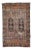 Distressed Vintage Turkish Rug - 4′11″ × 7′10″ For Sale