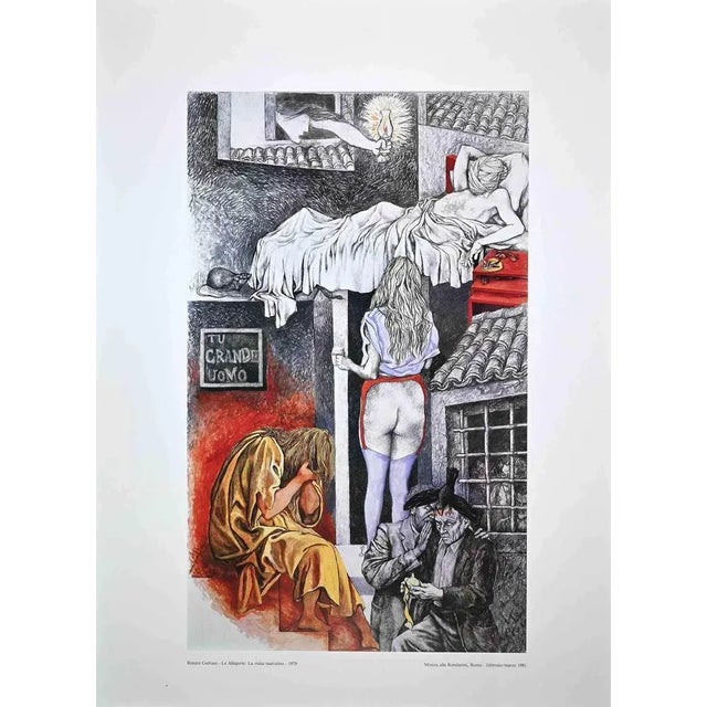 After Renato Guttuso, Allegories: The Morning Visit, 1979, Offset For Sale - Image 3 of 3