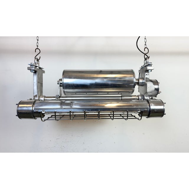 Original industrial flameproof tube lamp known from the film star wars "the force awakens" designed and produced by...