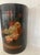 Half-Moon Painted Storage Box, 1970s For Sale - Image 4 of 11