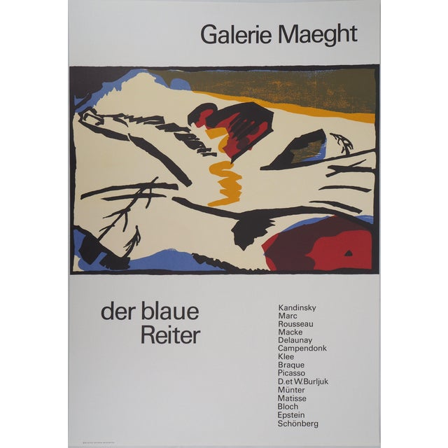 Der Blaue Reiter Poster after Vassily Kandinsky For Sale