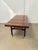 Scandinavian Indonesian Rosewood Coffee Table on Wheels with Magazine Rack, 1960s For Sale - Image 4 of 10