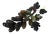 Ornamental Italian Polished Onyx Stone Grapes on the Vine With Leaves For Sale