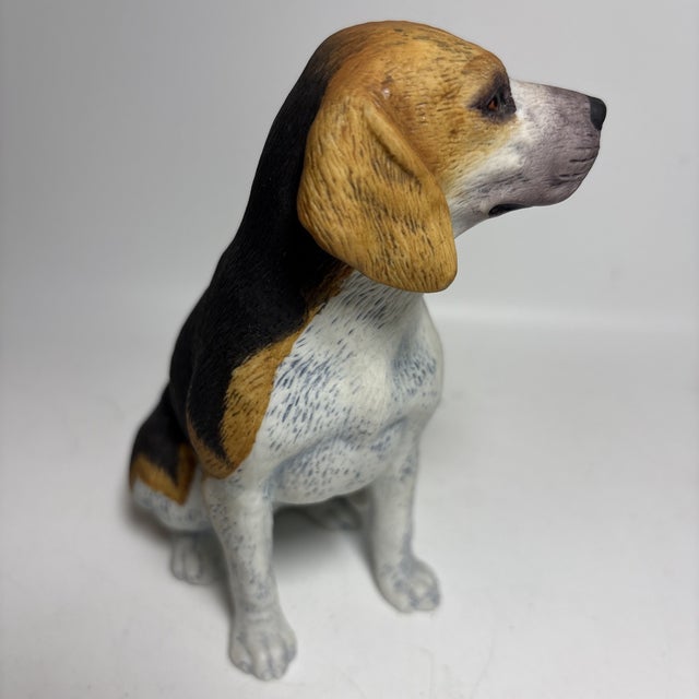 Mid-Century Modern Vintage MCM Beagle Dog Figurine by Andrea Sadek Made in Japan For Sale - Image 3 of 6