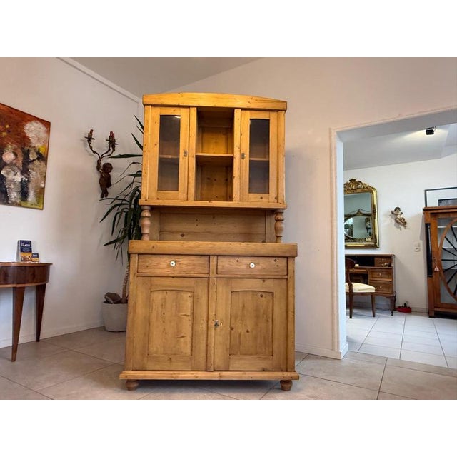 Gründerzeit Wooden Kitchen Cupboard For Sale - Image 12 of 12