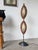 Vintage Bronze and Rope Floor Lamp, 1970 For Sale - Image 6 of 18