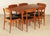 Mid-Century Modern Teak and Mahogany Dining Table and Chairs from McIntosh, 1960s, Set of 7 For Sale - Image 18 of 18