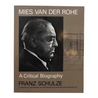 Mies Van Der Rohe - A Critical Biography by Franz Schulze For Sale