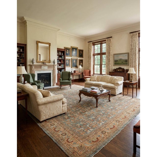Oversize Antique Malayer Rug - 14'4" x 18'1" For Sale - Image 18 of 18