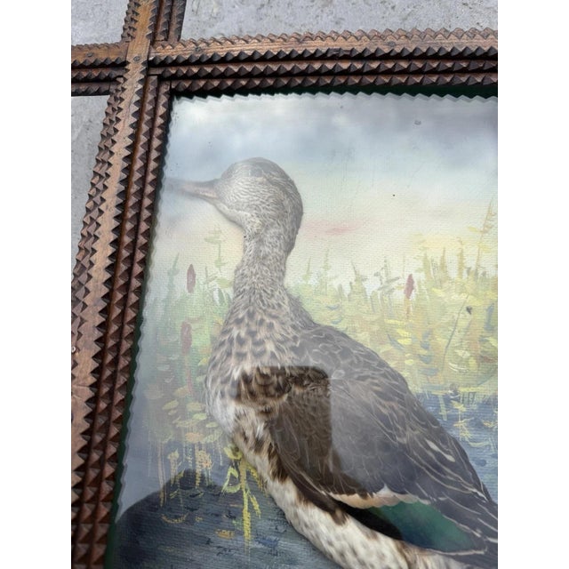 Brown Half Duck, Gouache Painting For Sale - Image 8 of 13