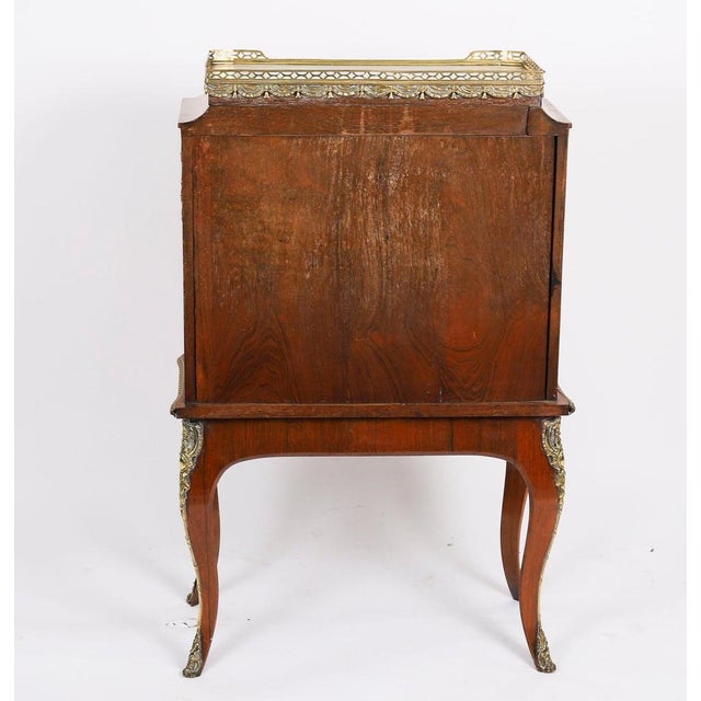 Antique French Ormolu Pier Cabinet with Sevres Plaques, 19th Century For Sale - Image 17 of 18