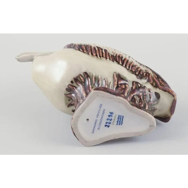 Mid 20th Century Ceramic Pelican Figurine by Jeanne Grut for Royal Copenhagen For Sale - Image 6 of 8