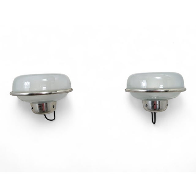 Mod. 228 Wall Lamps by Gino Sarfatti for Arteluce, 1950s, Set of 2 For Sale - Image 12 of 12