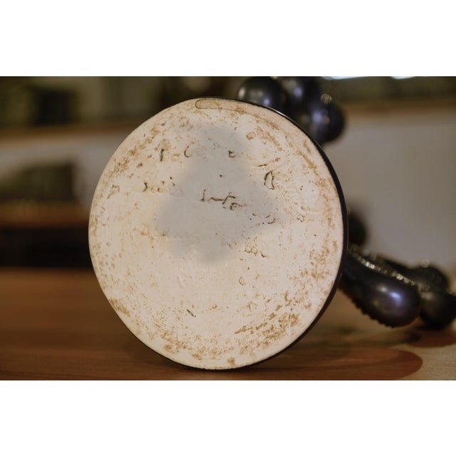 Vintage Ceramic Candlesticks, 1950s, Set of 2 For Sale - Image 11 of 13