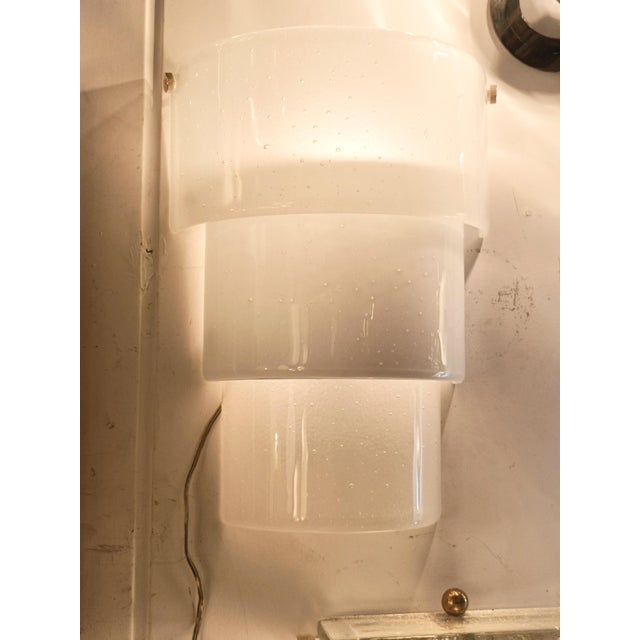 Vintage Murano Glass Wall Lamp from Mazzega, Italy, 1970s For Sale - Image 6 of 8