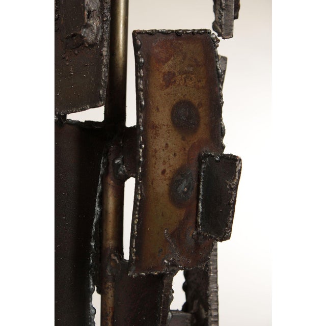 Harry Balmer Brutalist Table Lamp For Sale In Philadelphia - Image 6 of 12