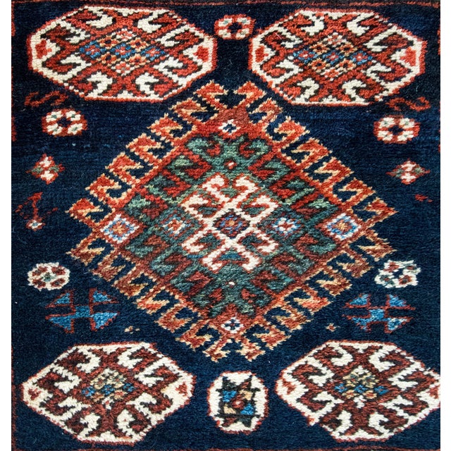 Early 20th Century Persian Qashqai Rug For Sale - Image 9 of 16