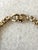Fantastic vintage gold tone chain heavy link also could be wrapped for bracelet 14 inches long.